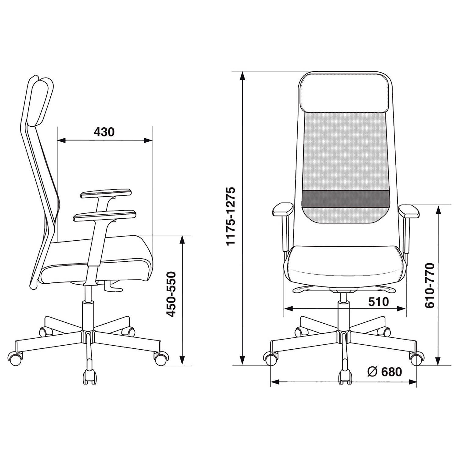 Компьютерное кресло Бюрократ t-995 для руководителя