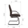 Кресло посетителя CHAIRMAN 279 В ДП (V JP)