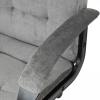 Кресло руководителя Бюрократ CH 002 Fabric (серый Light-19)