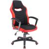 Игровое кресло Everprof Стелс Т (Stels T) (Ткань, черный/красный)