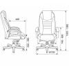 Кресло руководителя Бюрократ T-9923WALNUT