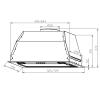 Вытяжка полновстраиваемая LEX GS BLOC P 600 BLACK