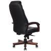 Кресло руководителя Бюрократ T-9923WALNUT (Кожа, черный)
