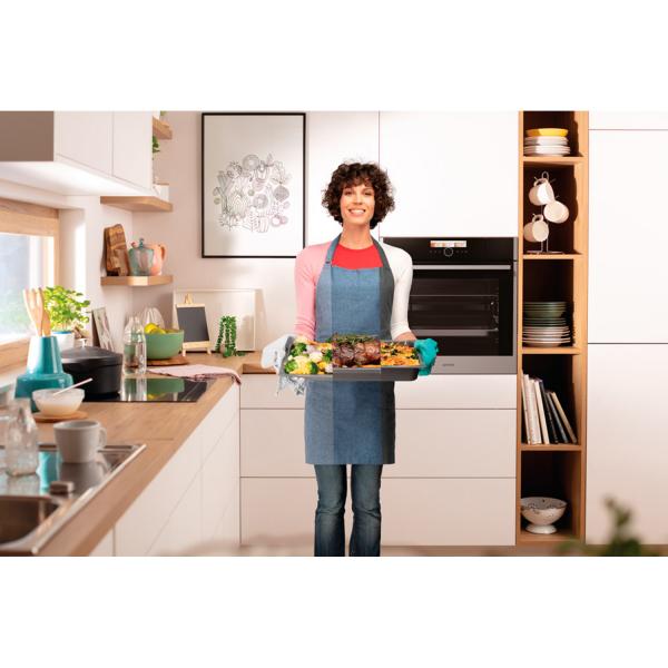 Духовой шкаф с функцией пароварки Gorenje BCS798S24X