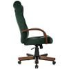 Кресло руководителя Бюрократ T-9928WALNUT Fabric (Ткань, зеленый)