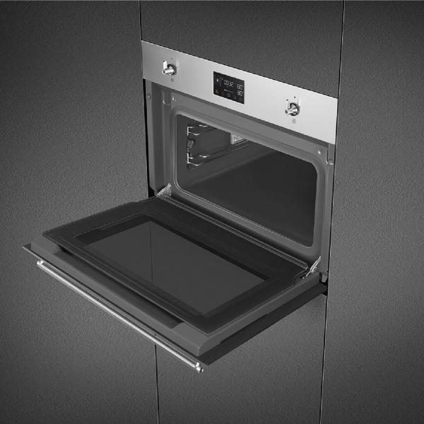 Духовой шкаф с пароваркой Smeg SO4302S3X