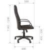 Кресло руководителя CHAIRMAN 727 ТВ (TW)