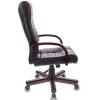 Кресло руководителя Бюрократ KB-10WALNUT (Экокожа, черный)