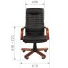 Кресло руководителя CHAIRMAN 480 Д (WD)