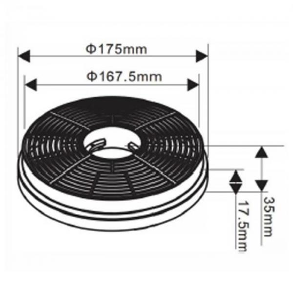 Угольный фильтр DeLonghi DFC070